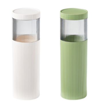 Set 2 pahare pentru pasta/periuta de dinti 20 x 6 cm